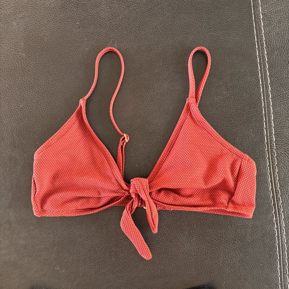 Wild Fable Crinkle Bikini Top